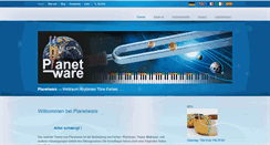 Desktop Screenshot of planetware.de