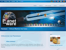 Tablet Screenshot of planetware.de